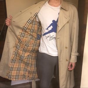 Burberry Tan Trench Coat